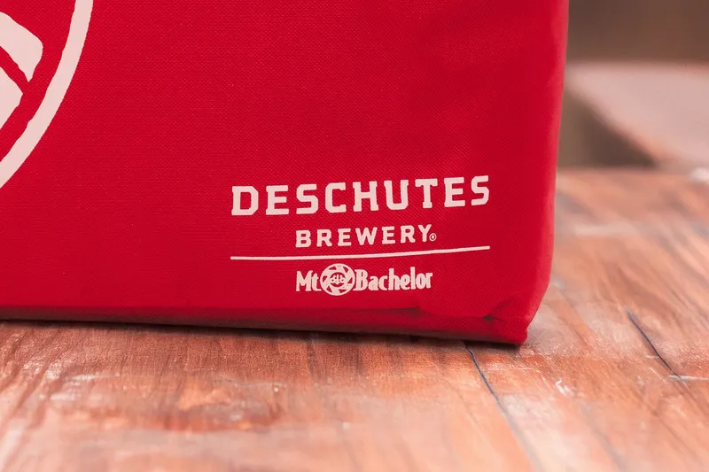 Deschutes brewery mt bachelor powder cooler bags by anthem branding 3