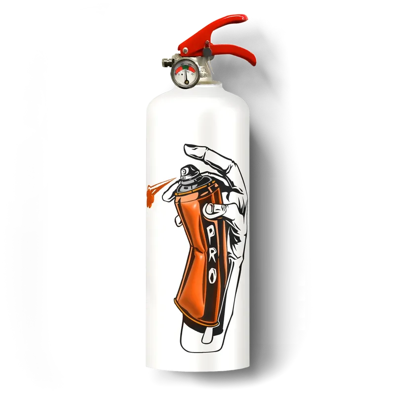 Custom fire extinguisher for your brand by anthem branding