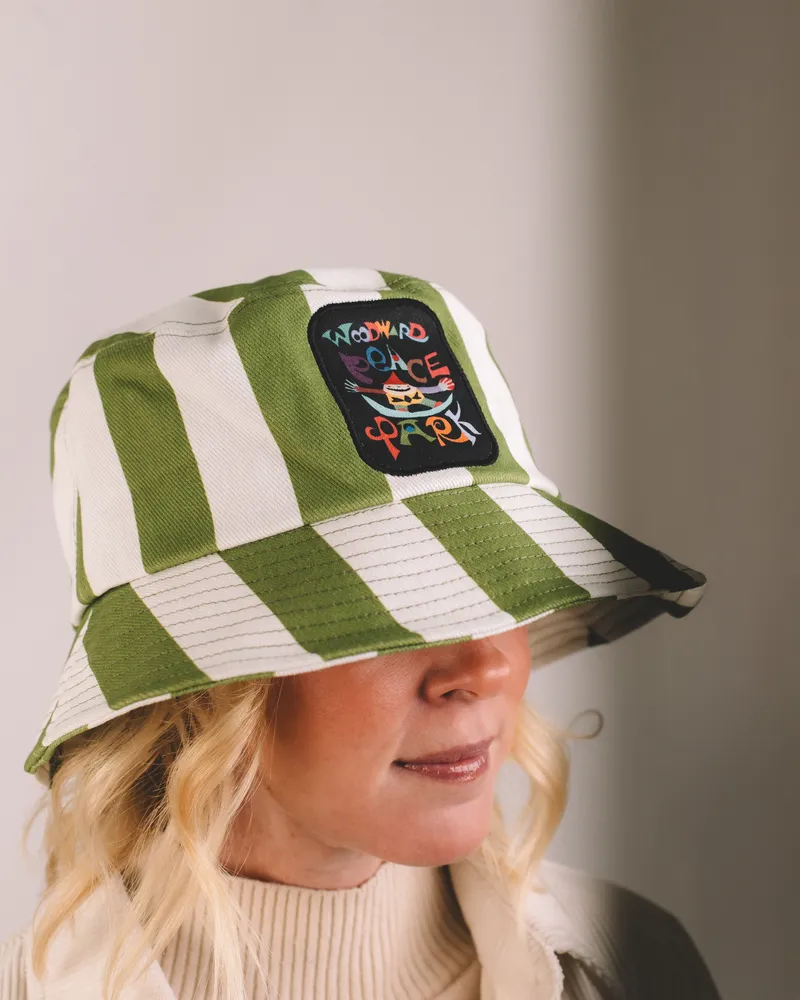 Woodward peace park bucket hat by anthem branding 5
