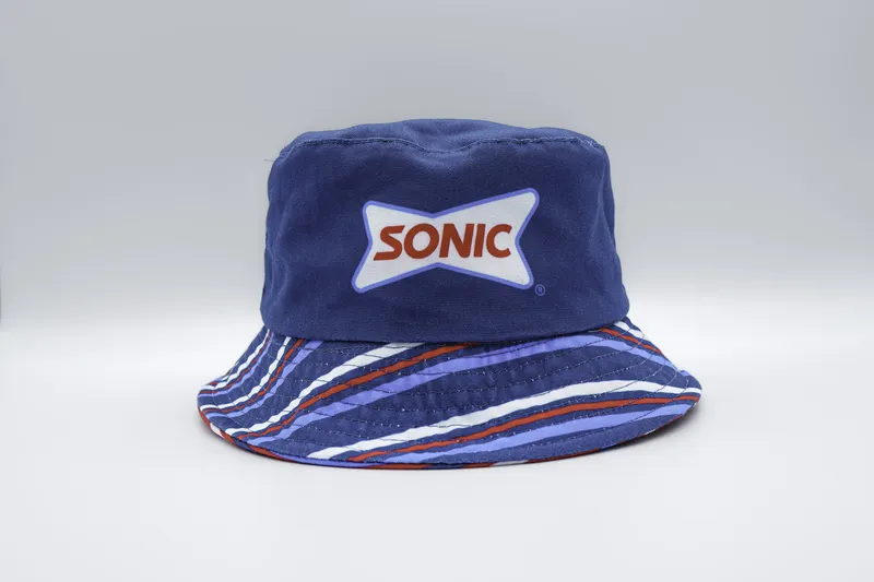 Bucket hats reversible sonic anthem branding 2