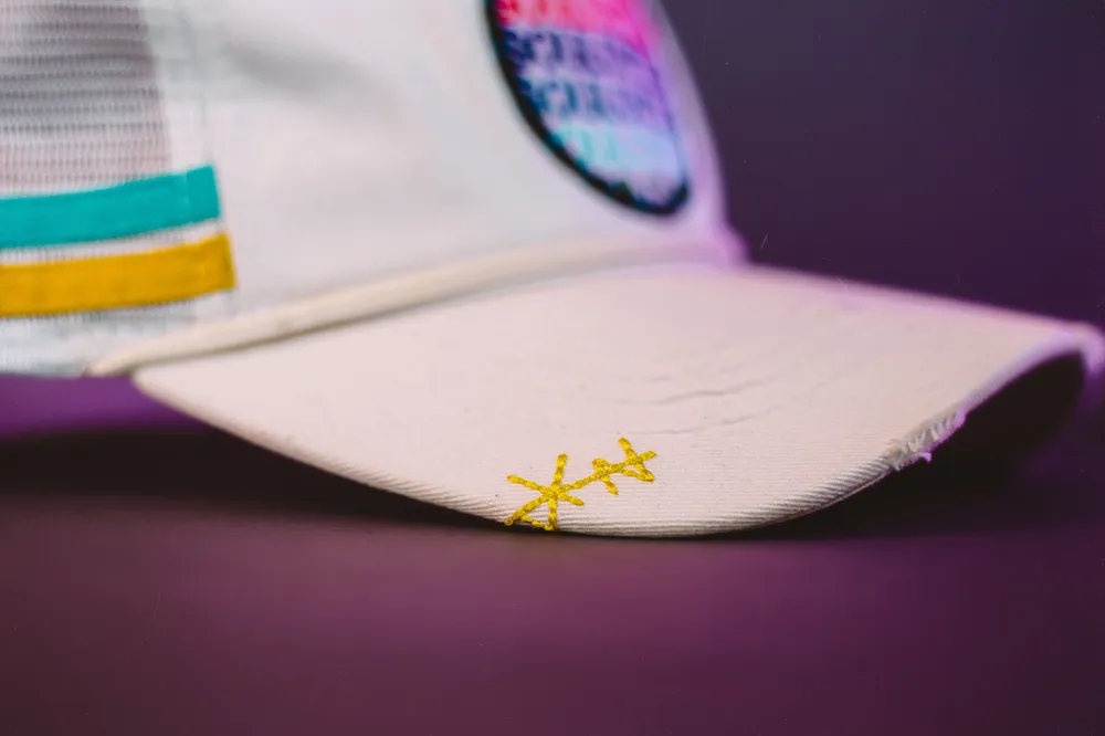 Soul Cycle 5 Panel Unstructured Trucker Hat by Anthem Branding 2