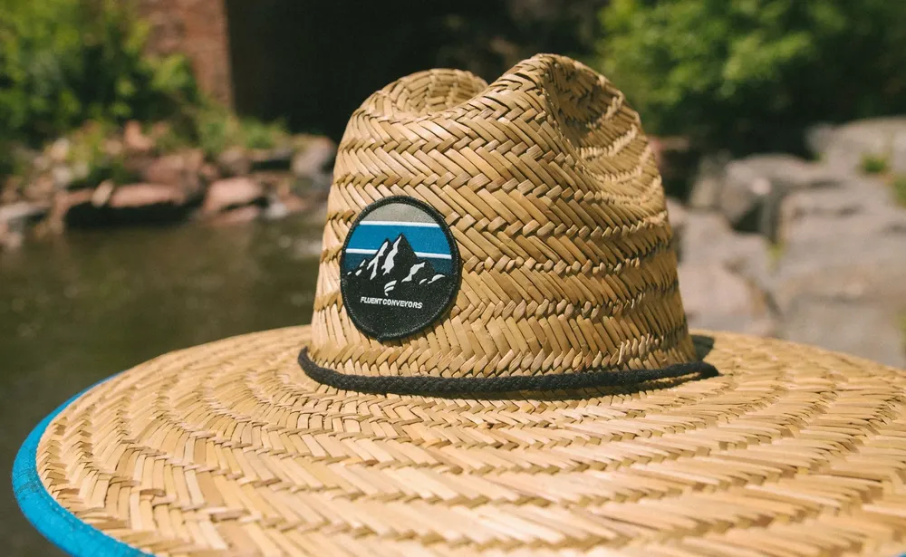 Custom straw hat by anthem branding 1