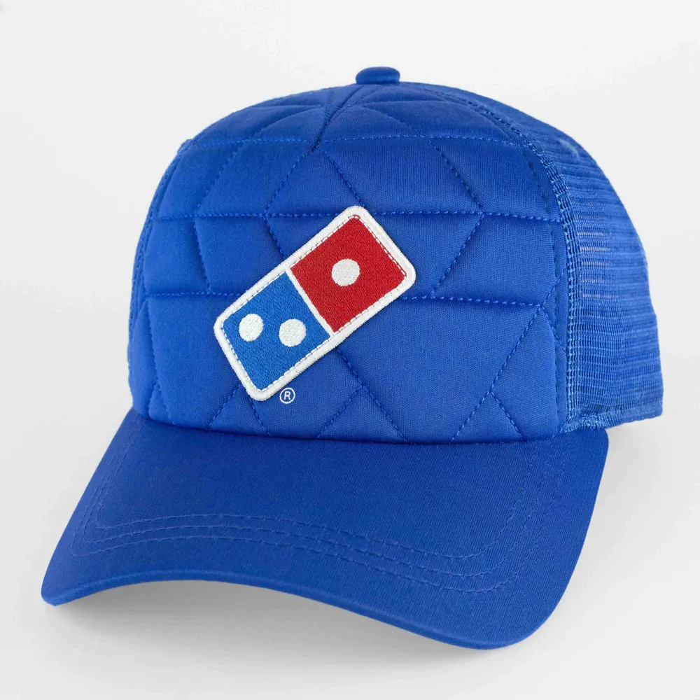 Quilted dominos crown detail by anthem branding
