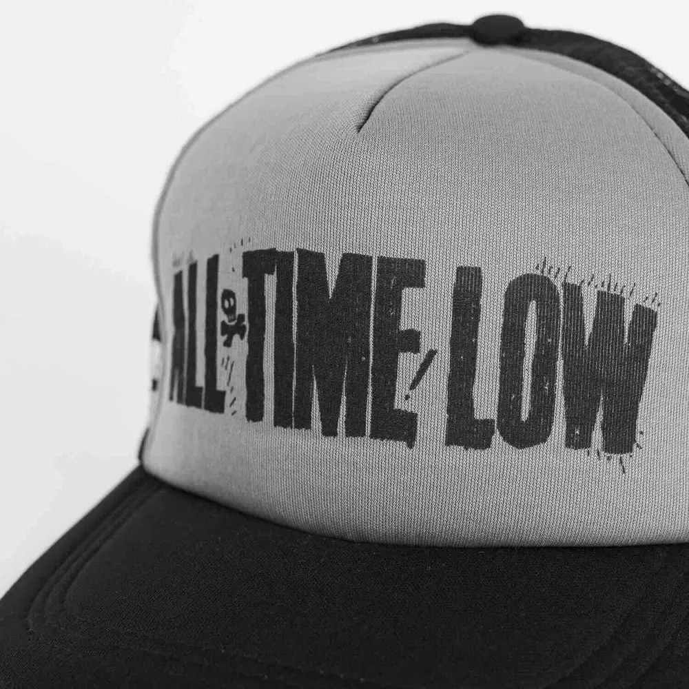 Screen print hat detail by anthem branding