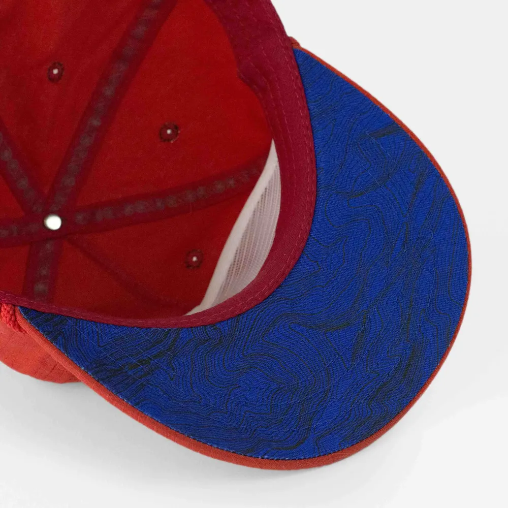 Underbrim sublimation kind design interior detail by anthem branding