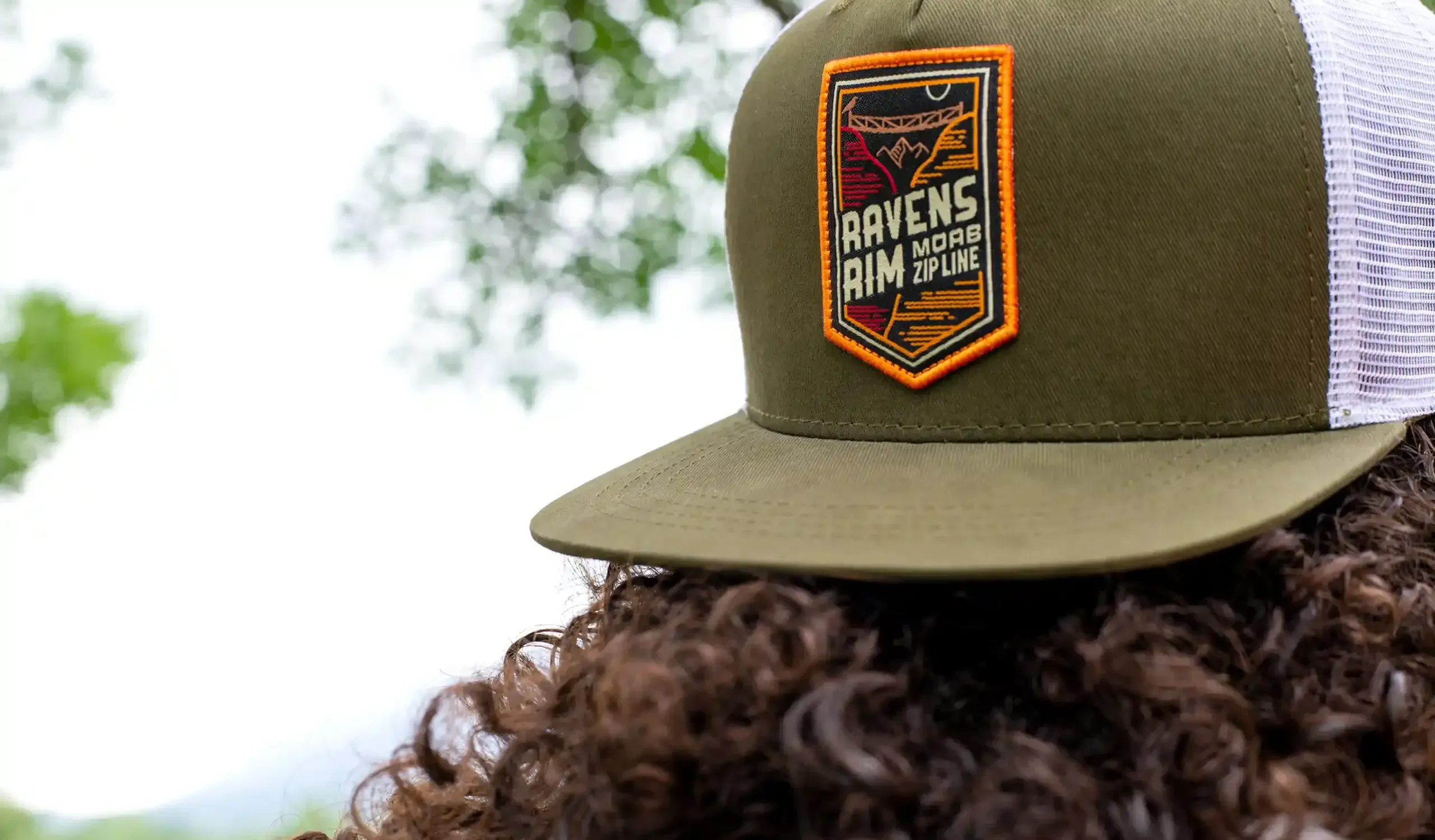 Ravens Rim Zip Line Custom Hat by Anthem Branding