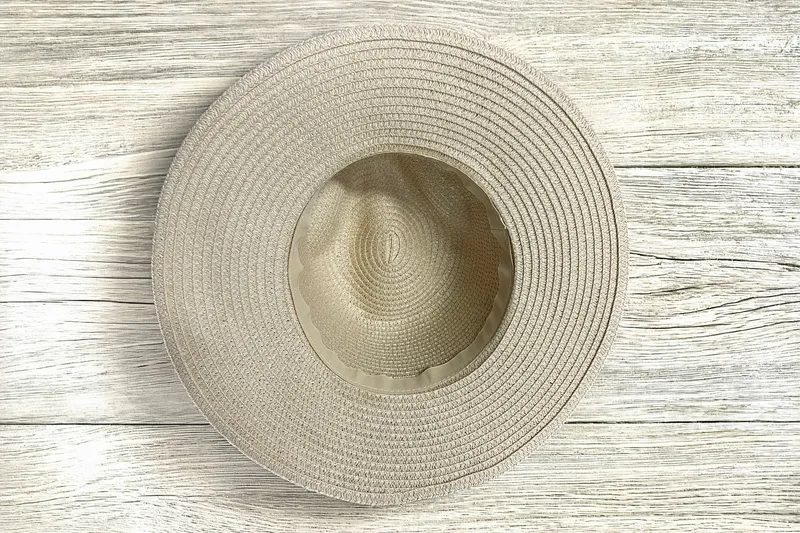 Straw fedora hats by anthem branding