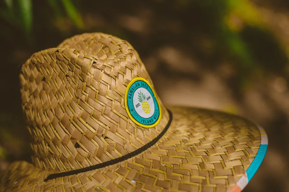 Hawaiian Bros Island Grill Straw Hat by Anthem Branding 2