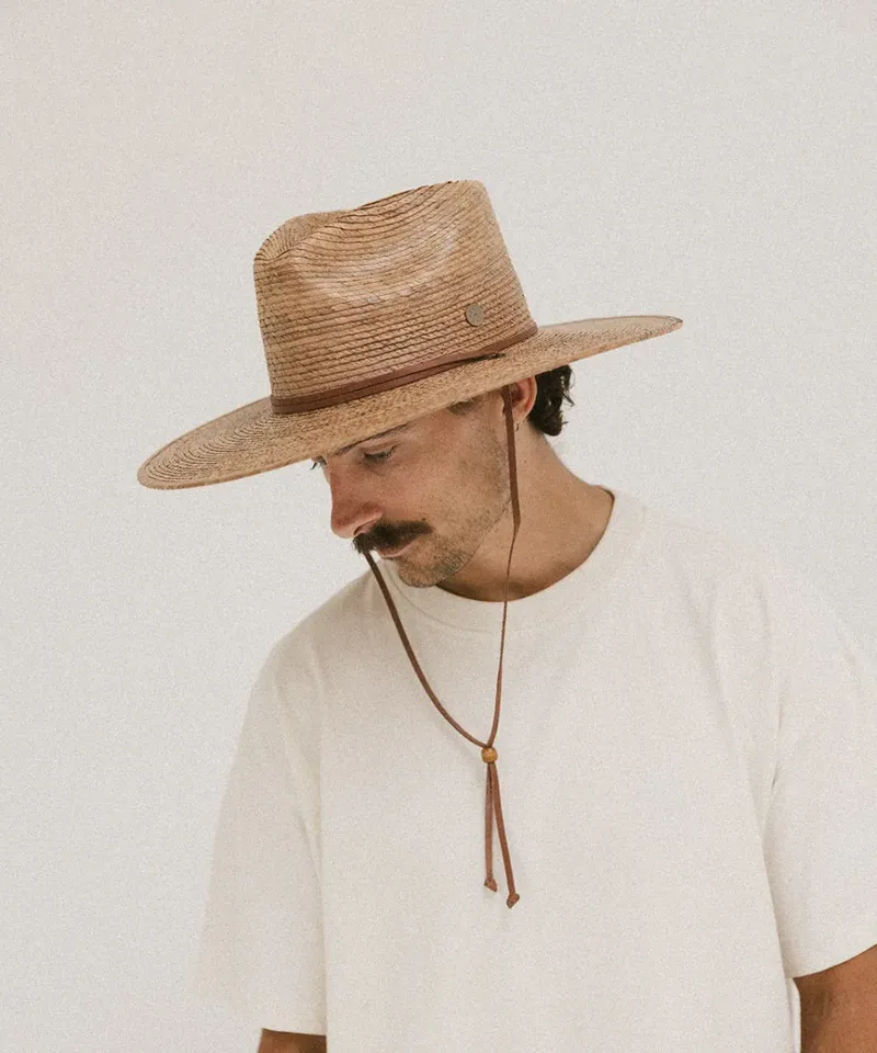Straw rancher hats by anthem branding