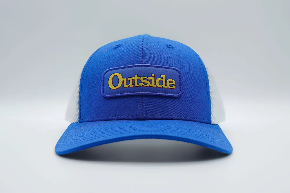 Outside magazine trucker hat by anthem branding 1