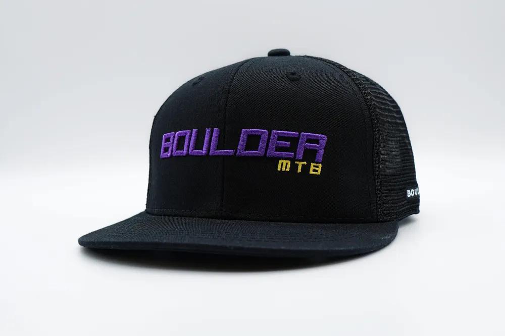 Trucker hats structured boulder mtb anthem branding 2