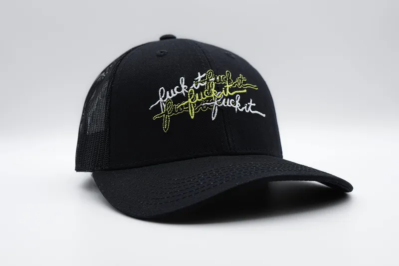 Trucker hats graffiti scout design anthem branding 3