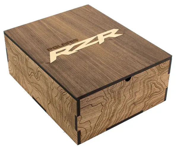 Custom walnut box group sales anthem branding