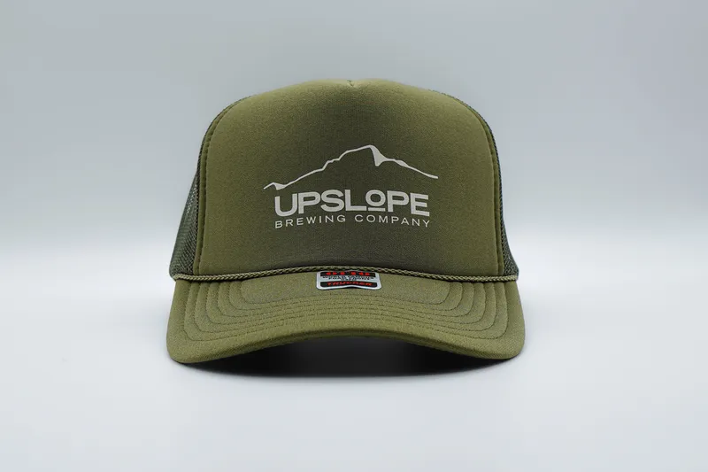 Upslope brewing co otto trucker green