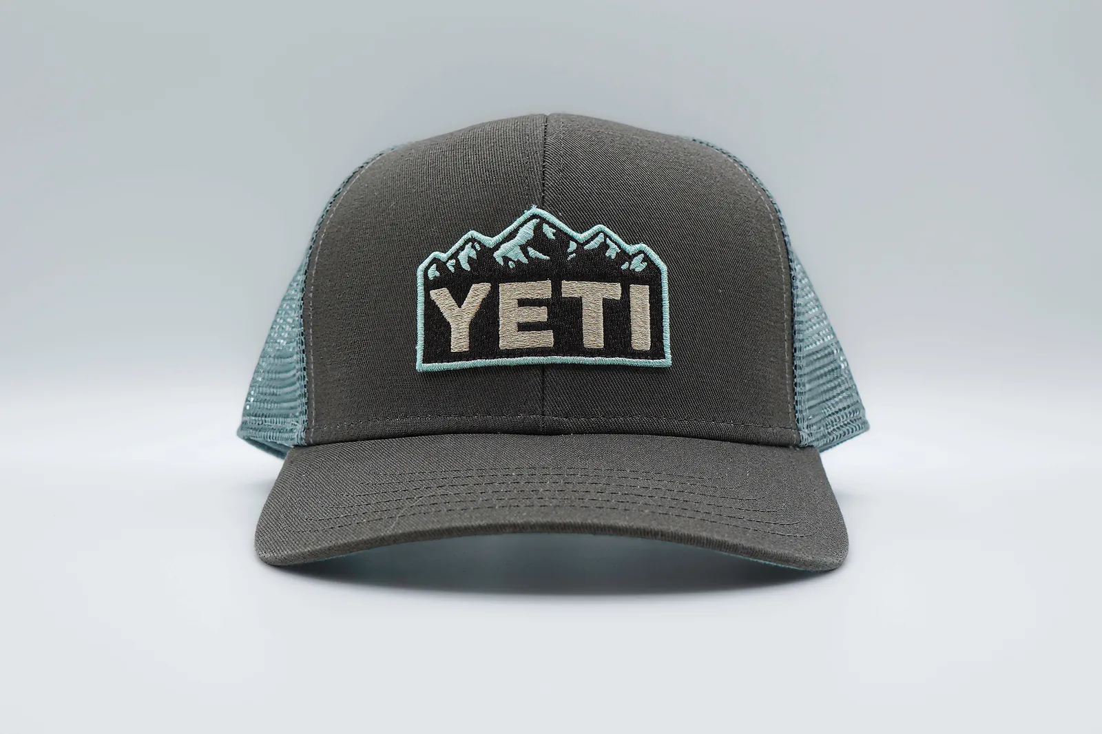 Yeti 6 panel trucker hat by anthem branding 1