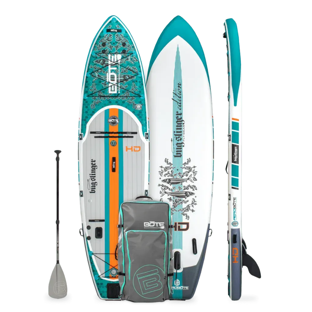 HD Aero 11 6 Bug Slinger Bonefish Inflatable Paddle Board