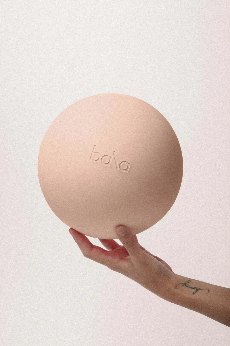 Bala Pilates Ball sand 0181 webres