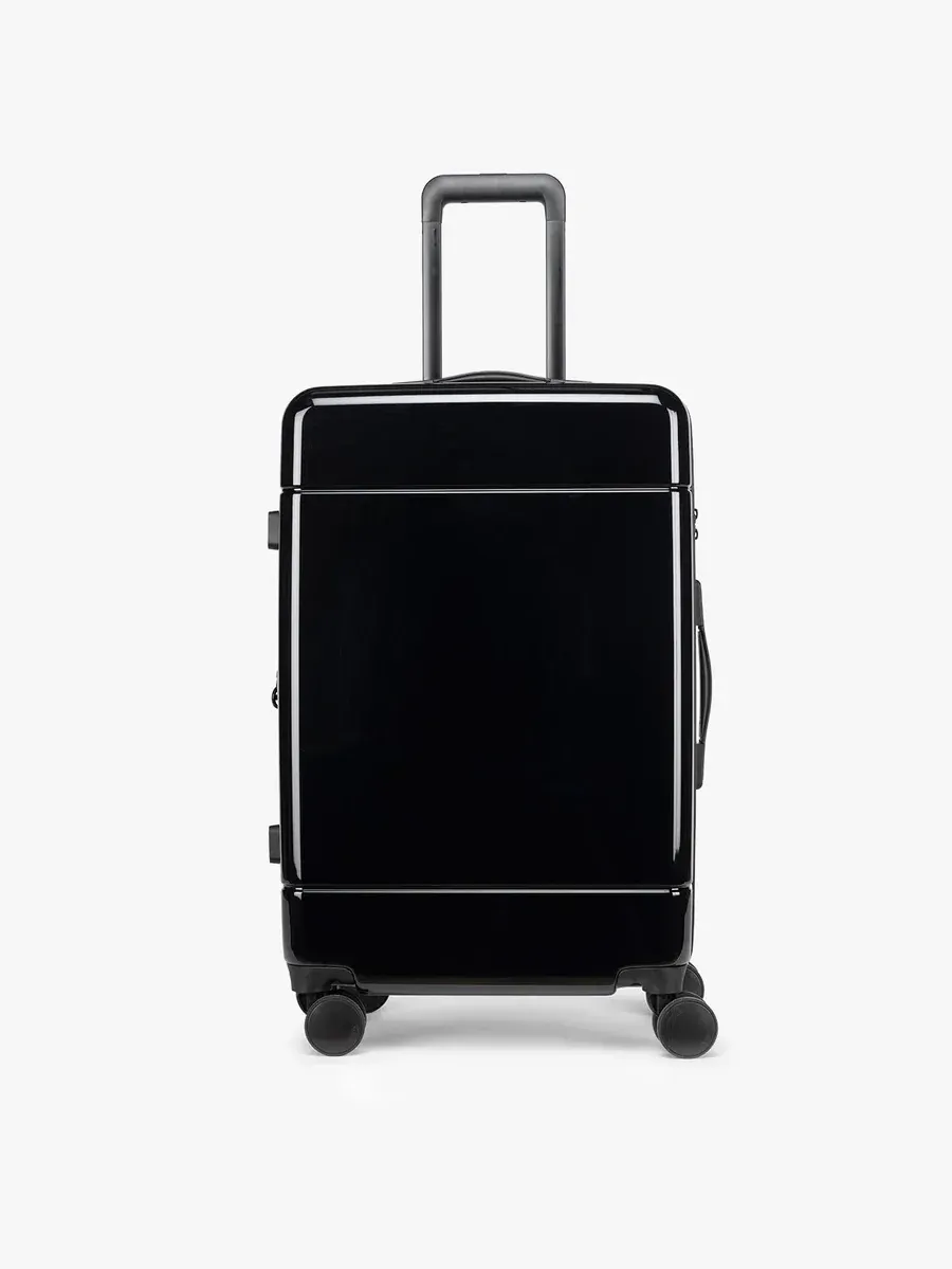 Calpak checked luggage by anthem branding