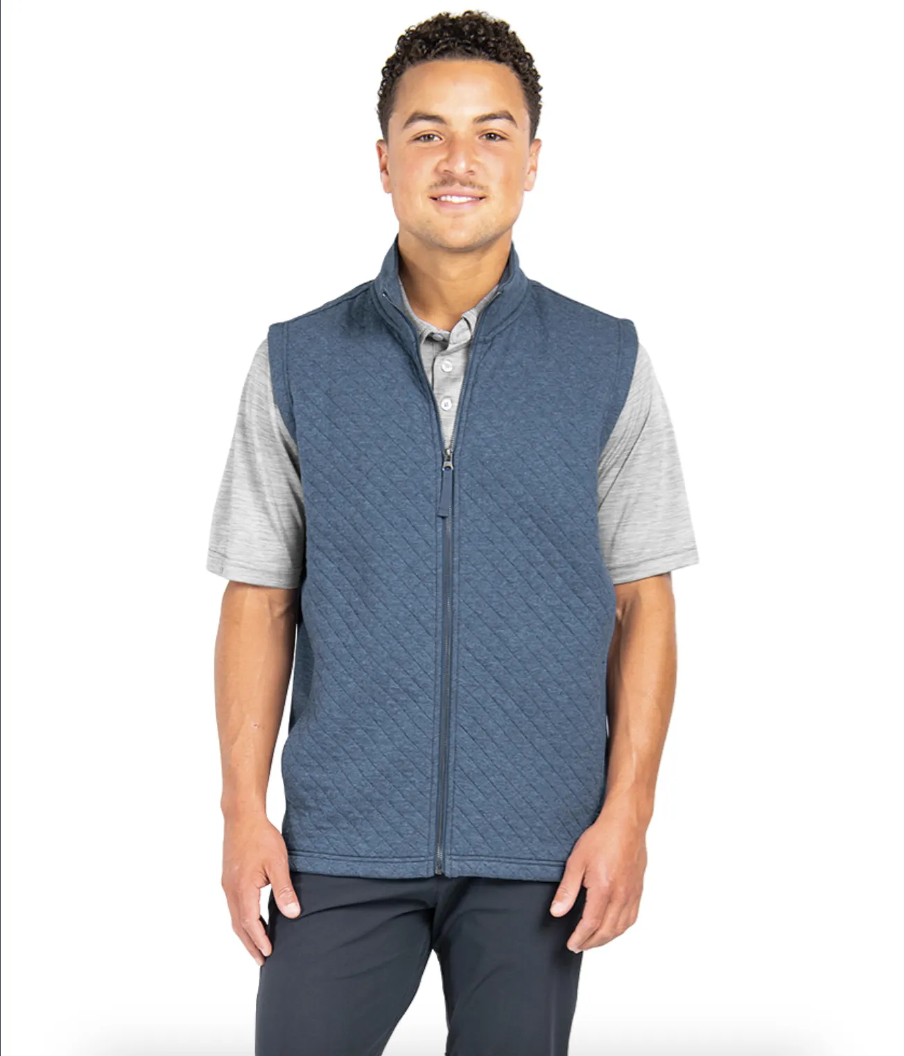 Charles river quilted vests corporate sales anthem branding