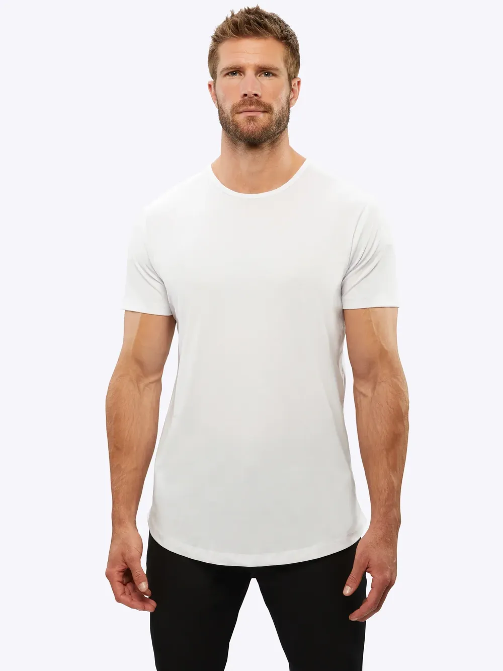 Cuts AO Curve Hem Tee by anthem branding