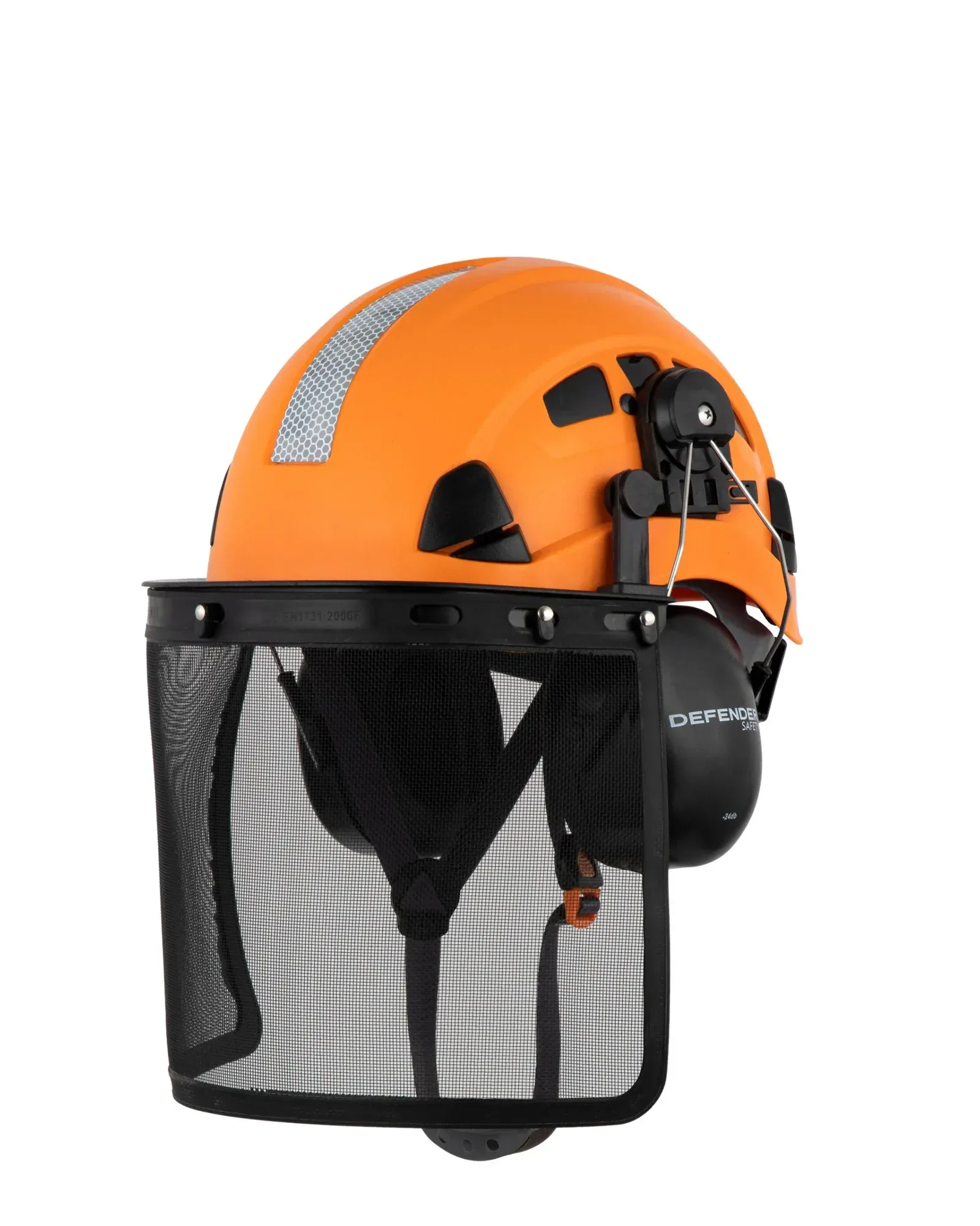 Defender safety h1 ch arborist safety helmet by anthem branding
