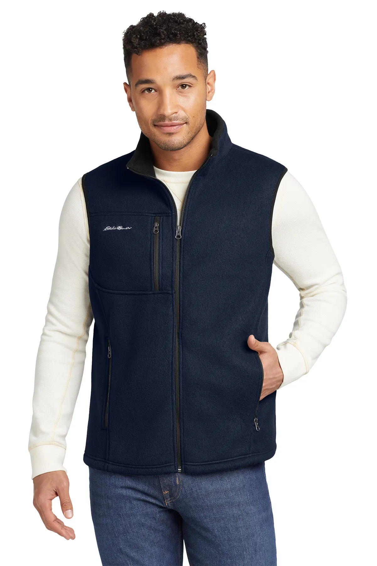 Eddie bauer mens vest corporate sales by anthem branding