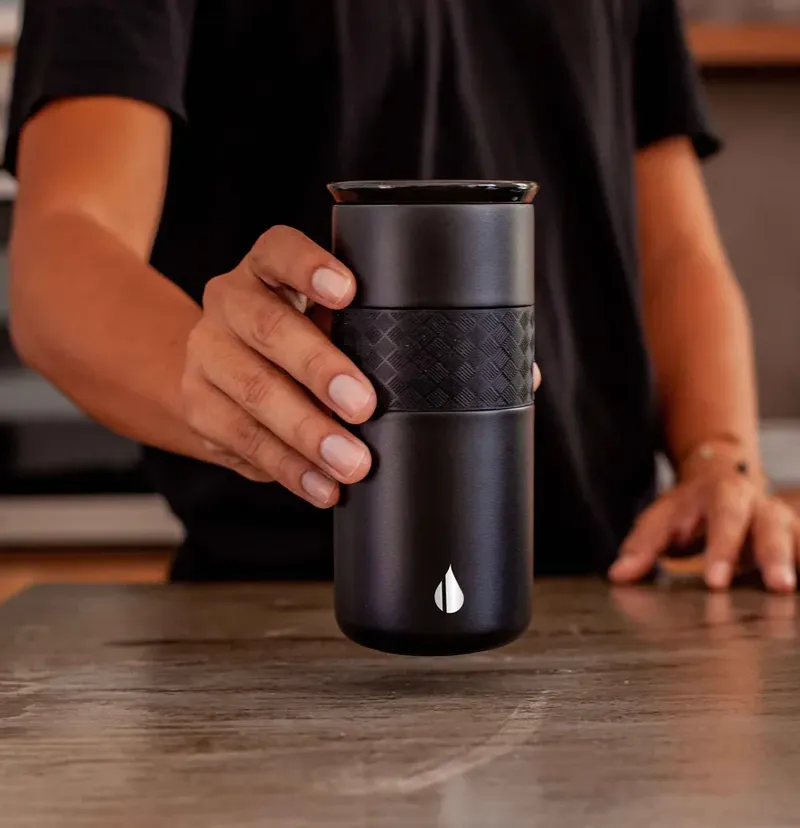Elemental Artisan 16oz Tumbler Matte Black Corporate Sales By Anthem Branding
