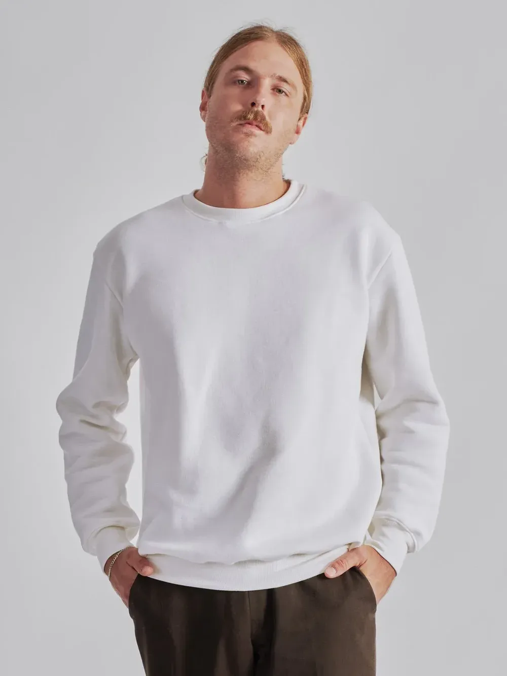 Everyday apparel 100 recycled cotton crewneck sweatshirt anthem branding