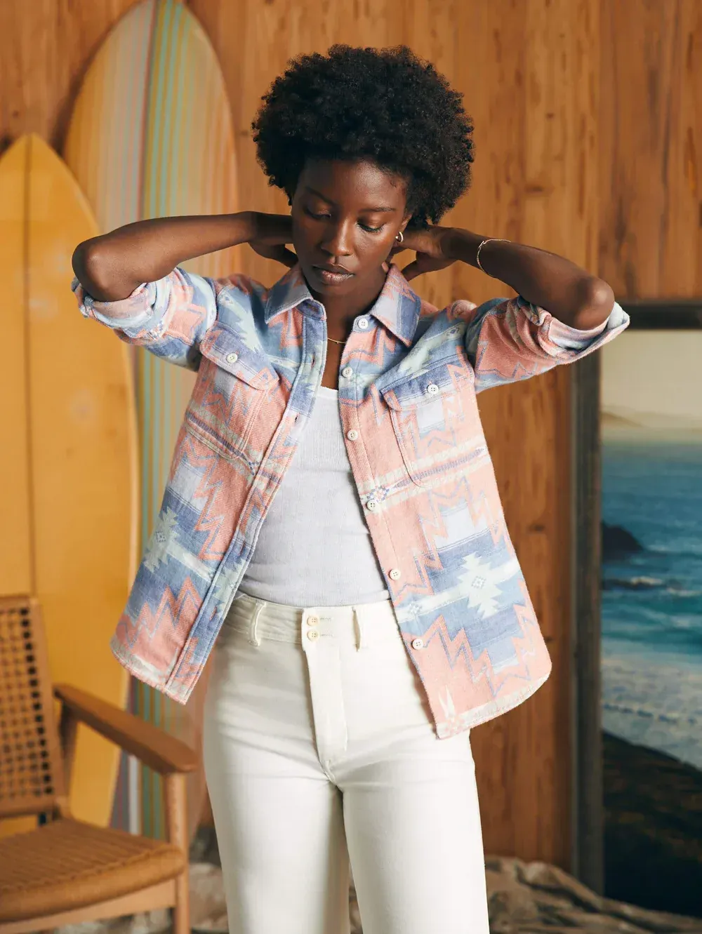 Faherty Daly Shirt Morning Star Sun corporate sales by anthem branding 11