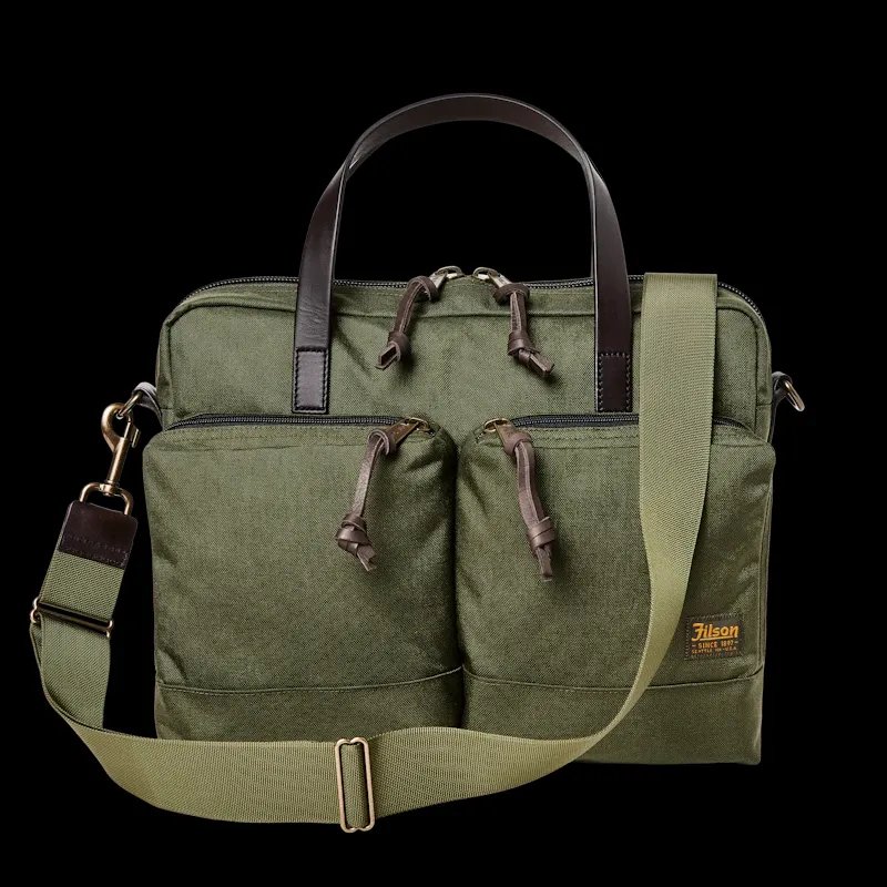 Filson dryden briefcase corporate sales by anthem branding