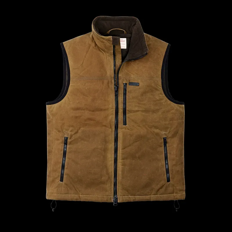 Filson tin cloth primaloft vest corporate sales by anthem branding