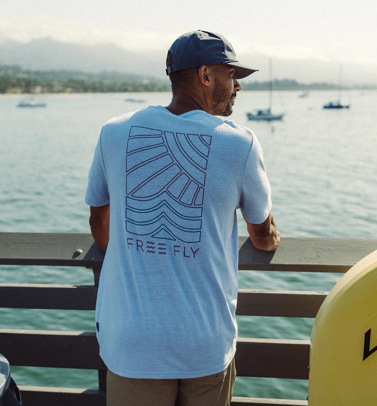 Freefly Sun Surf Tee screen print