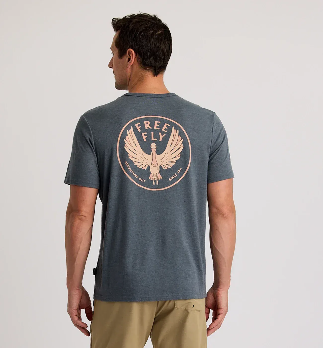 Freefly screen printed t shirt