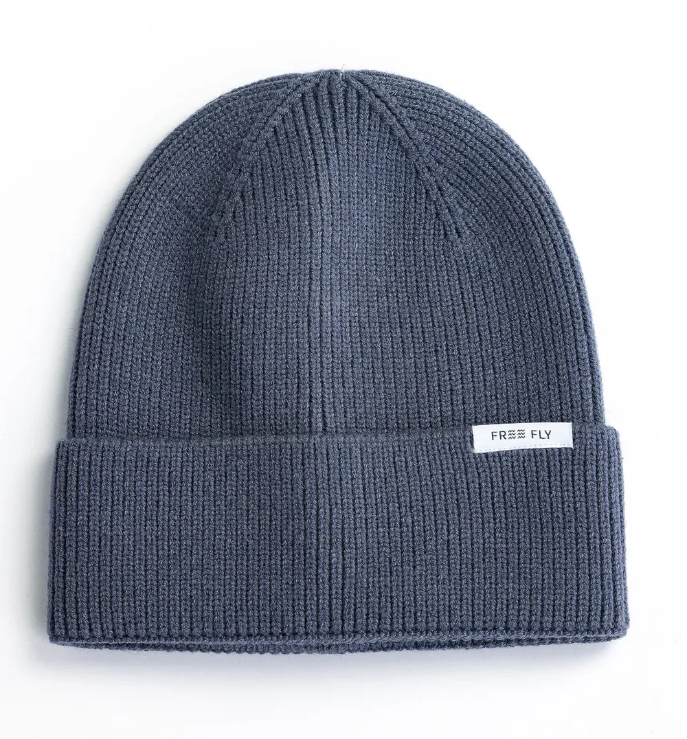 Knit beanie storm cloud 1