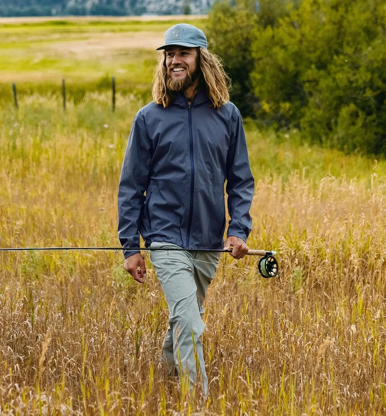 Cloudshield rain jacket men lifestyle stormcloud corporate sales by anthem branding