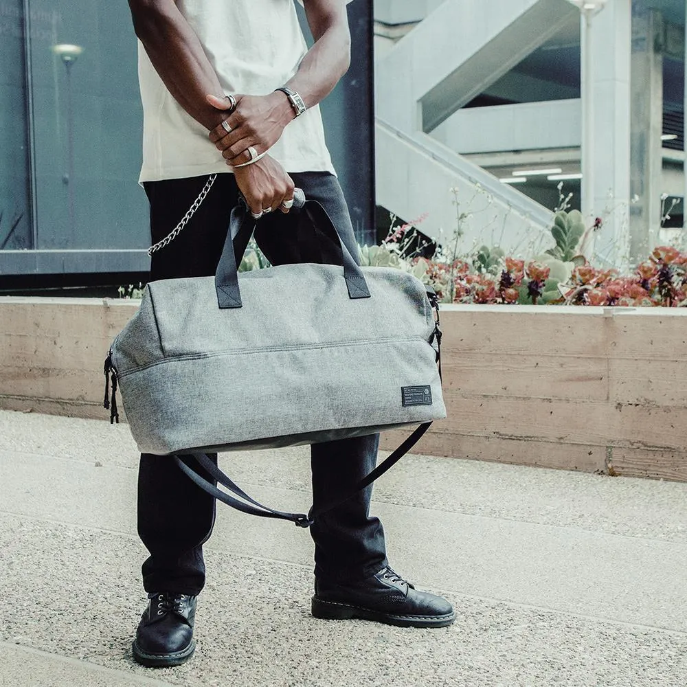 Aspect Charcoal Duffel by anthem branding