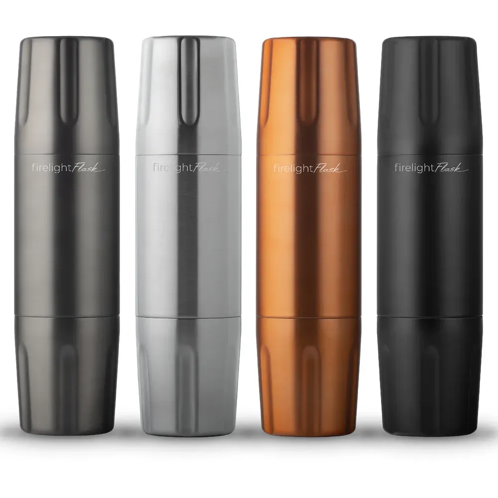 High camp flasks firelight flask by anthem branding