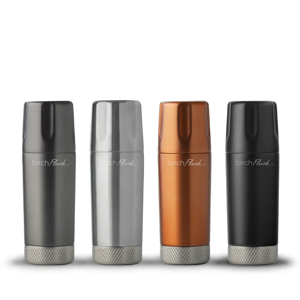 High camp torch flask by anthem branding