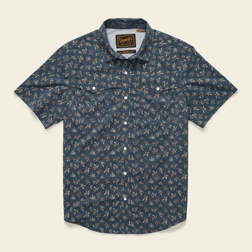 Howler bros Open Country Tech Shirt rancher floral by anthem branding