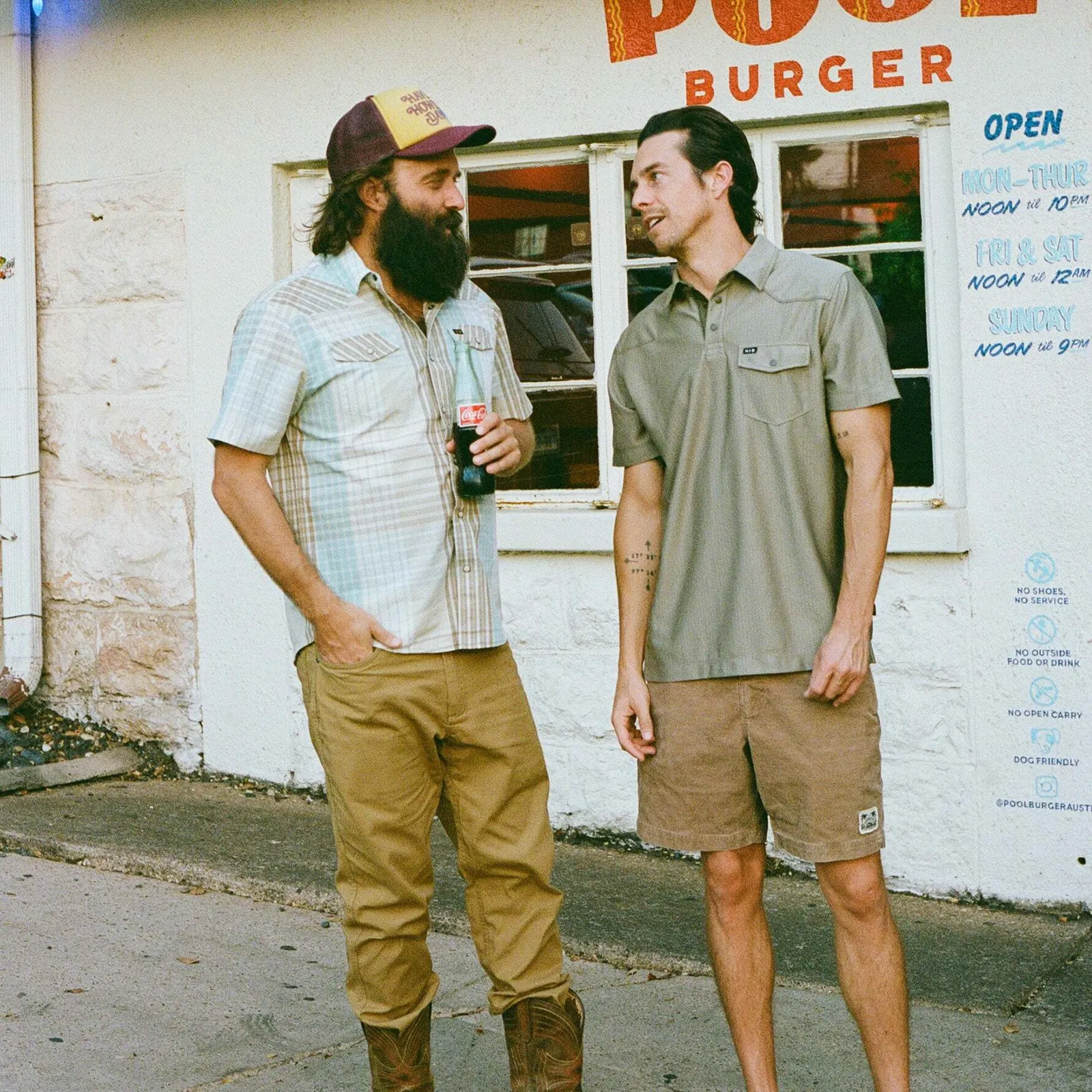 S25 SS Shirts H Bar B Snapshirt Cottage Plaid Seafoam HB Lifestyle 1