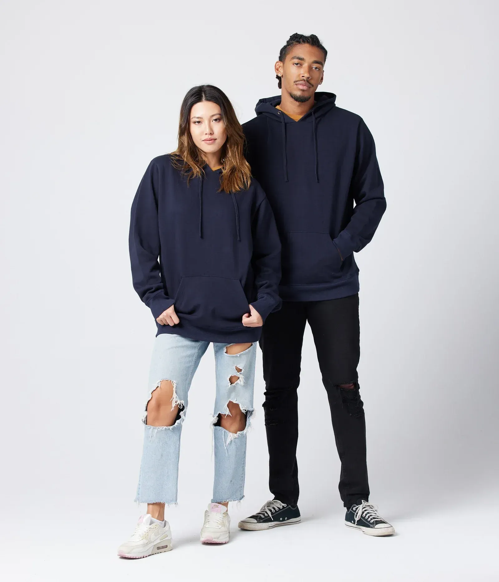 Known supply unisex fleece hoodie by anthem branding