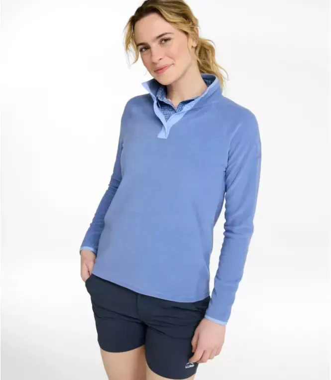 Ll bean fleece pullovers