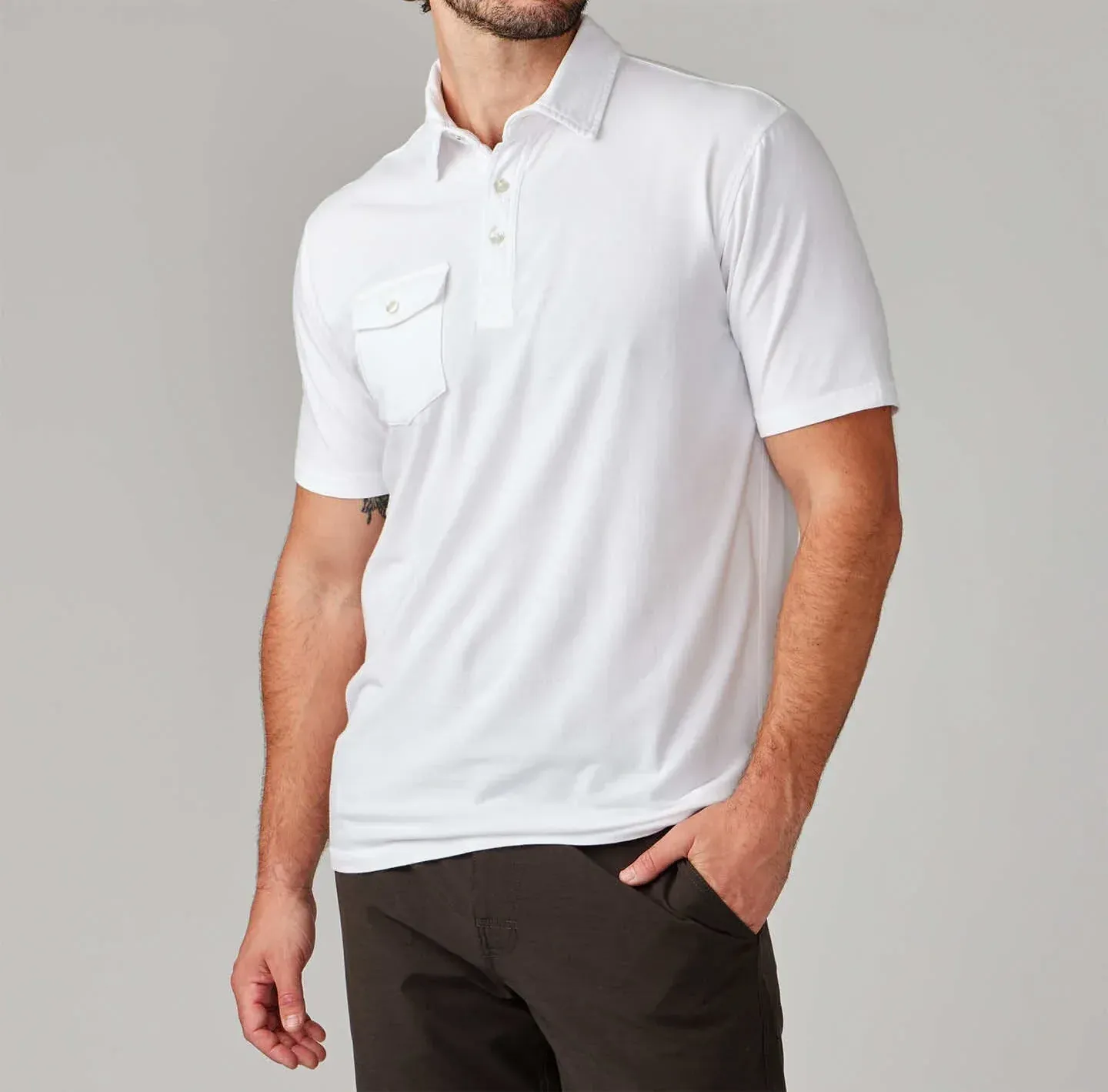 Linksoul life style polo group sales by anthem branding