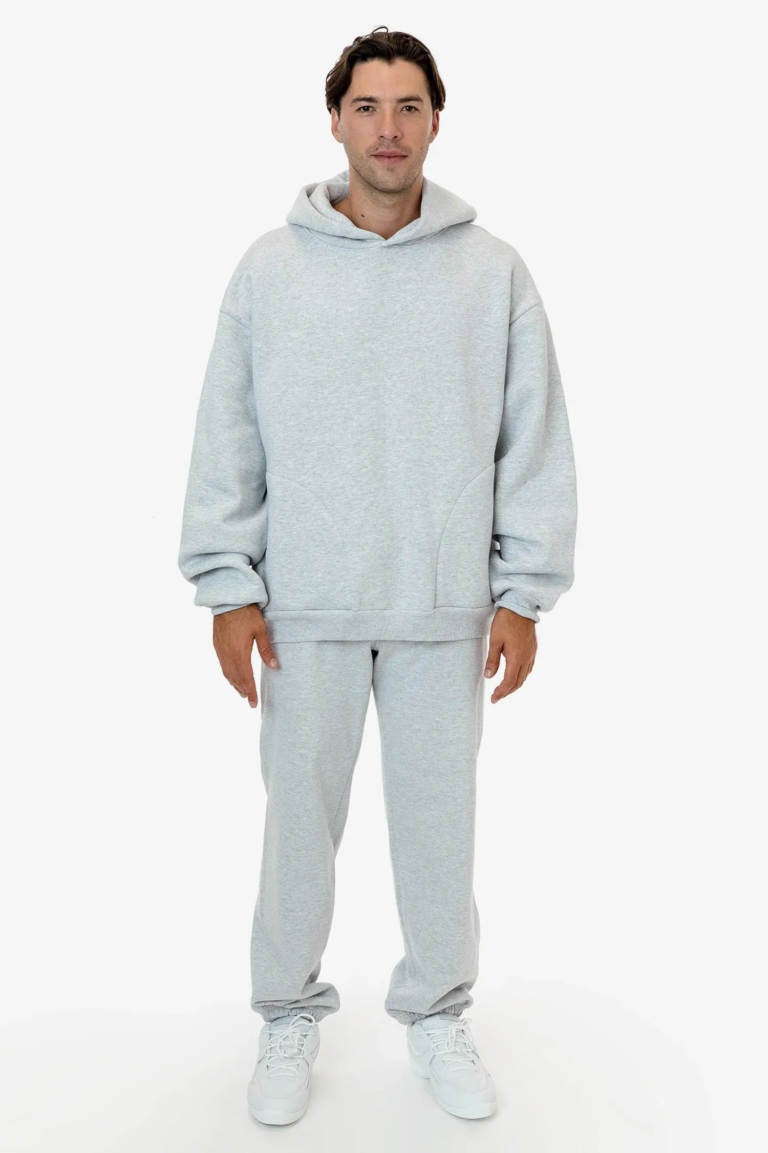 Heavy Fleece Wide Hoodie Piece Dye by anthem branding