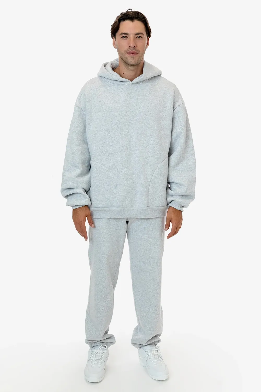 Heavy Fleece Wide Hoodie Piece Dye by anthem branding