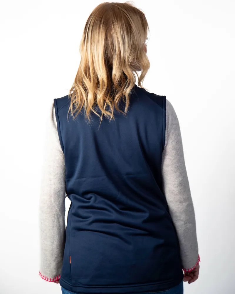 Mammut corporate ML vest women navy blue anthem branding 2