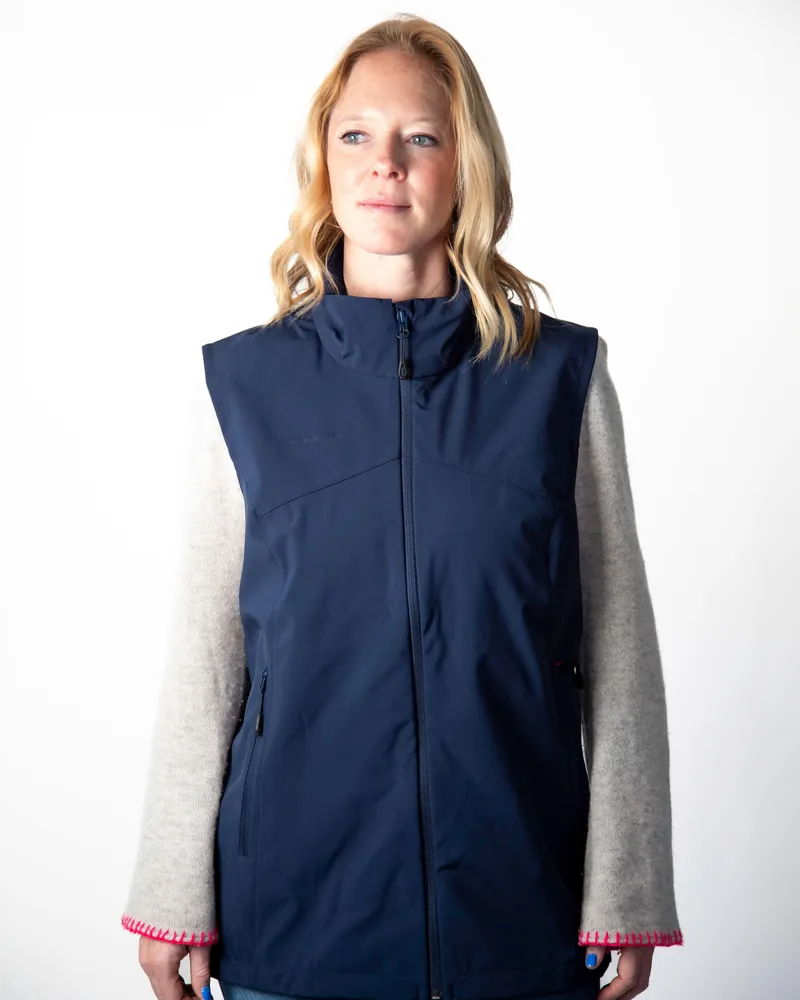 Mammut corporate ML vest women navy blue anthem branding 4