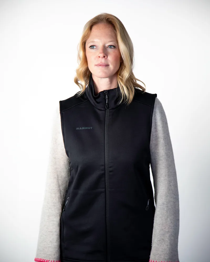 Mammut corporate ML vest women black anthem branding 3