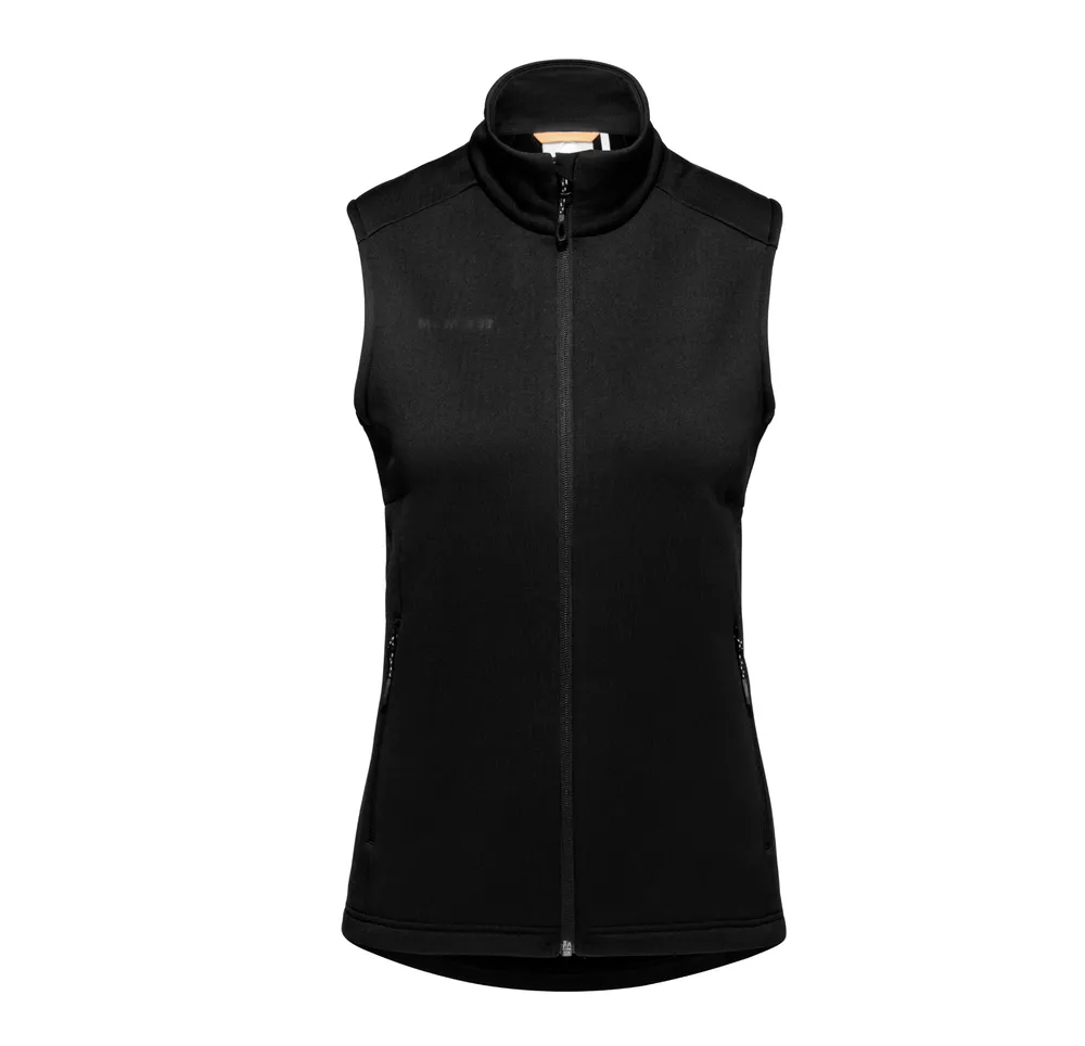 Mammut womens ml vest black anthem branding