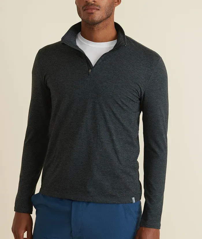 Marine layer quarter zip sport corporate sales by anthem branding